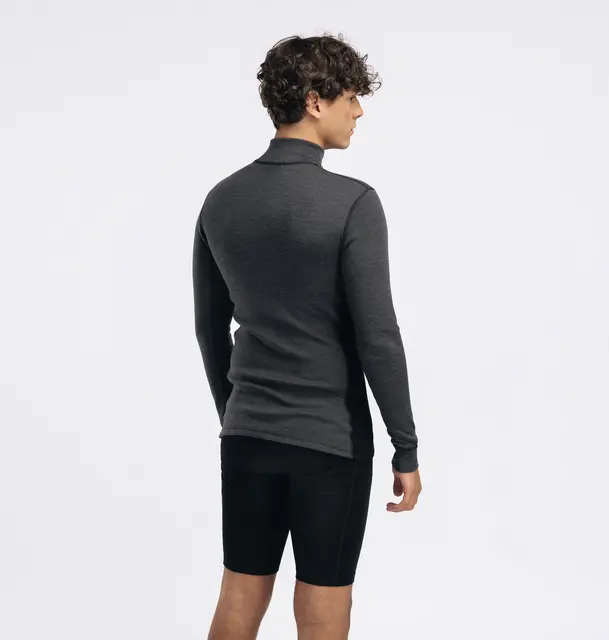 WarmWool mockneck M's Marengo/Jet Black XS 