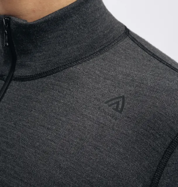 WarmWool mockneck M's Marengo/Jet Black XS 
