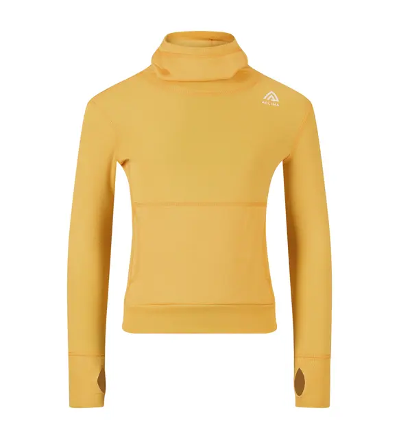 WarmWool hoodsweater Ch Mango Mojito 100 