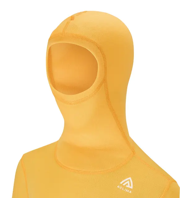 WarmWool hoodsweater Ch Mango Mojito 100 