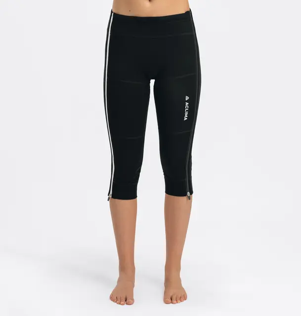 WarmWool 3/4 summit longs W's Jet Black 2XL 