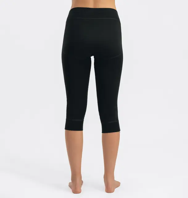 WarmWool 3/4 summit longs W's Jet Black 2XL 