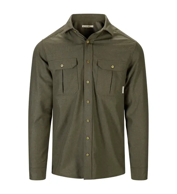ReBorn woolshirt M's Forest Melange L 
