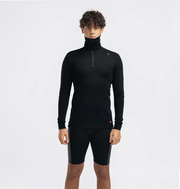 WarmWool polo M's Jet Black L 