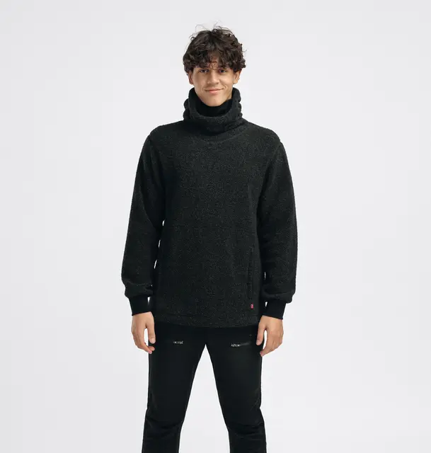 ReBorn Terry Pullover U Dark Grey Melange M/L 