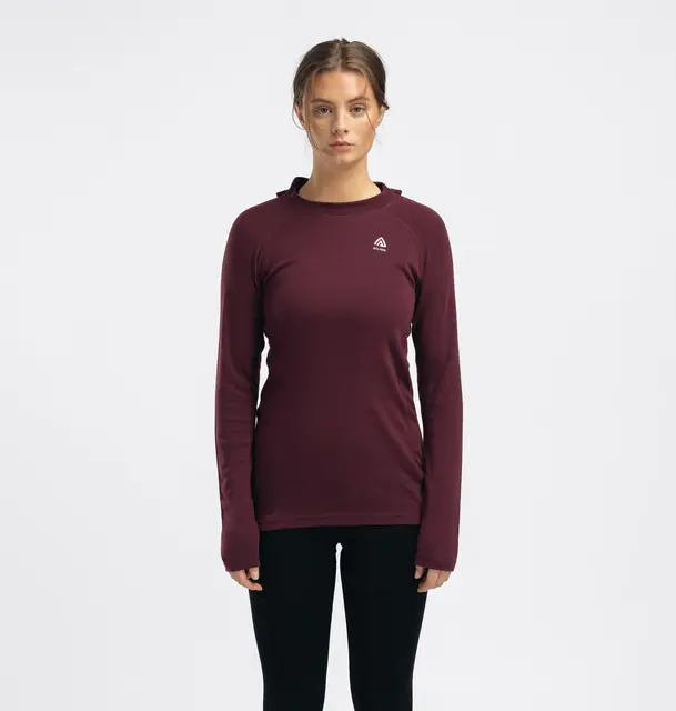 WarmWool Hoodsweater W's Fig M 