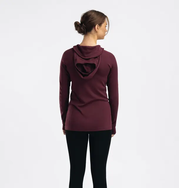 WarmWool Hoodsweater W's Fig M 