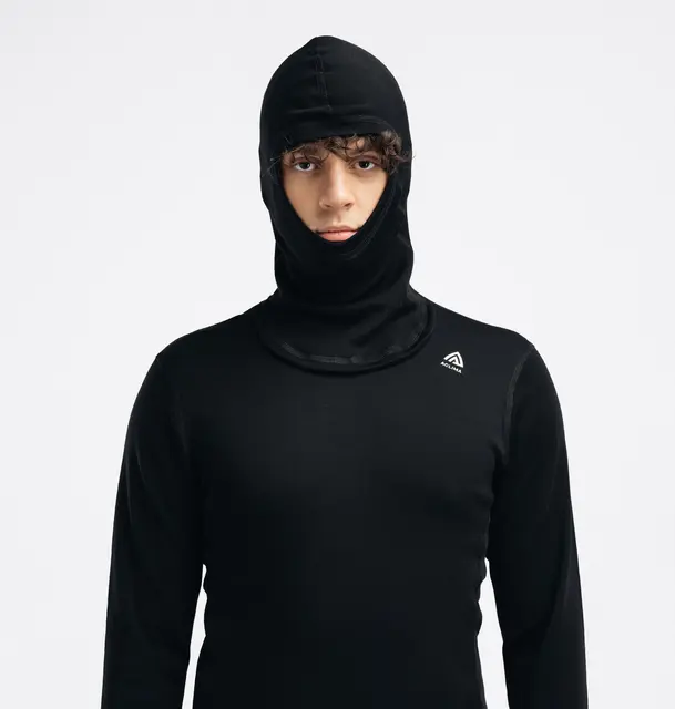 WarmWool hoodsweater V2 M's Jet Black L 