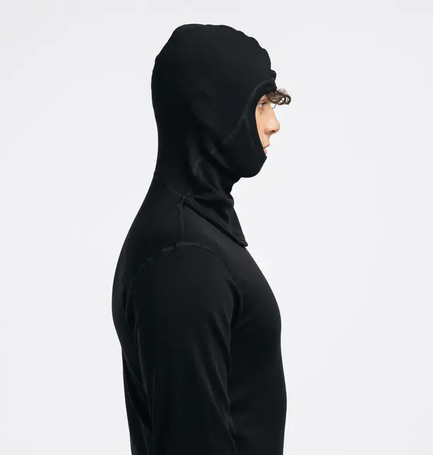 WarmWool hoodsweater V2 M's Jet Black L 