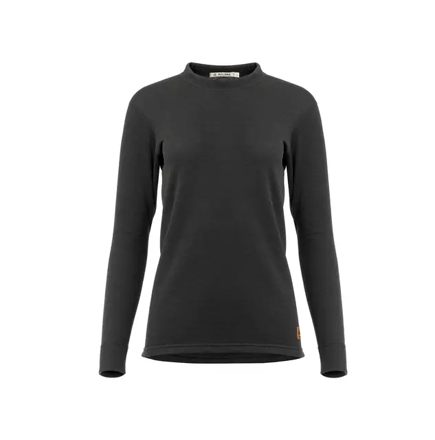 WoolTerry Crew neck W's Jet Black L 