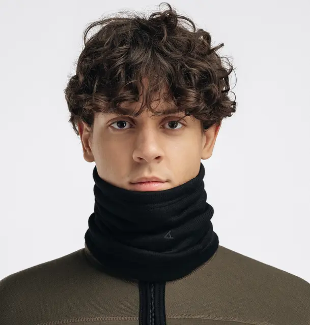 FleeceWool V2 Headover Jet Black Onesize 