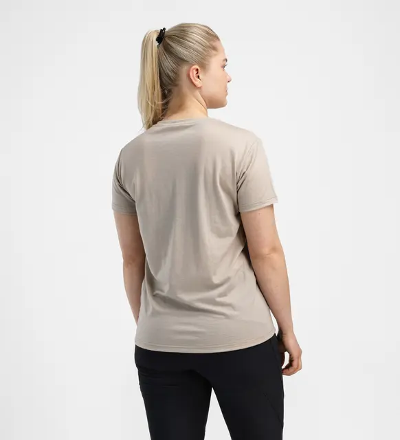 LightWool 180 Classic Tee W's Simply Taupe M 