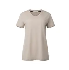 LightWool 180 Loose fit Tee W&#39;s Simply Taupe S