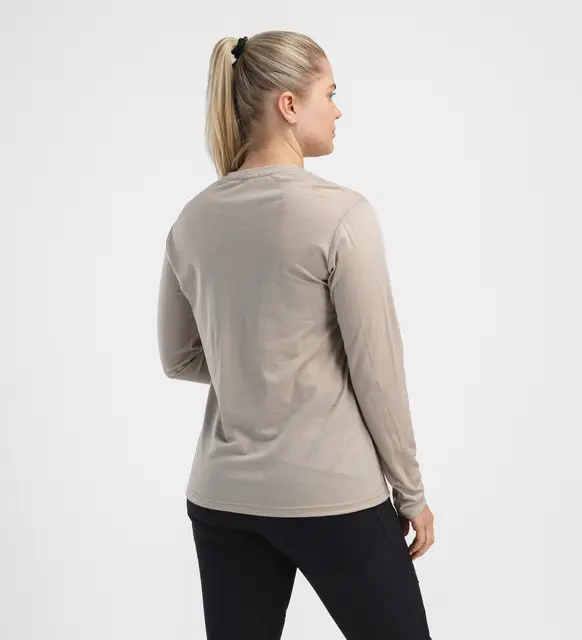LightWool 180 Crewneck W's Simply Taupe L 