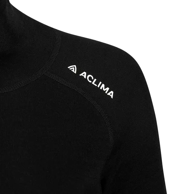 WarmWool Roll Neck W's Jet Black M 