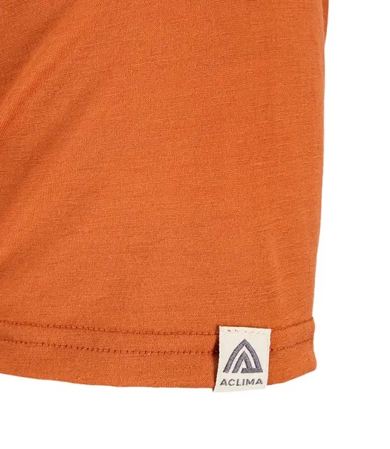 LightWool 140 classic tee mountain M's Apricot Orange L 