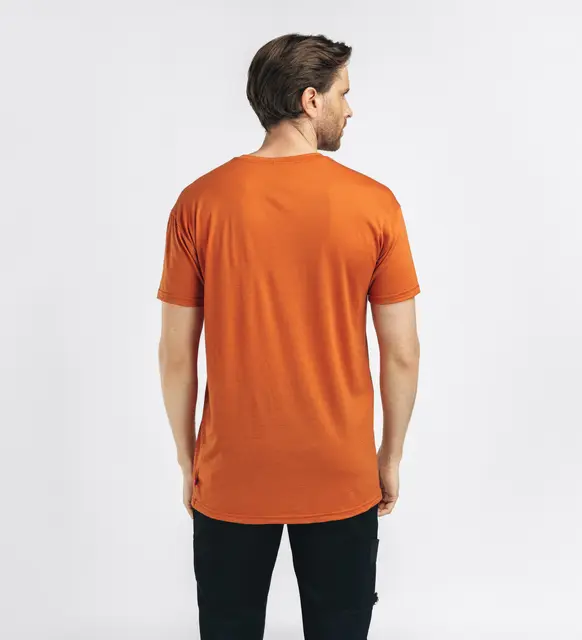 LightWool 140 classic tee mountain M's Apricot Orange L 