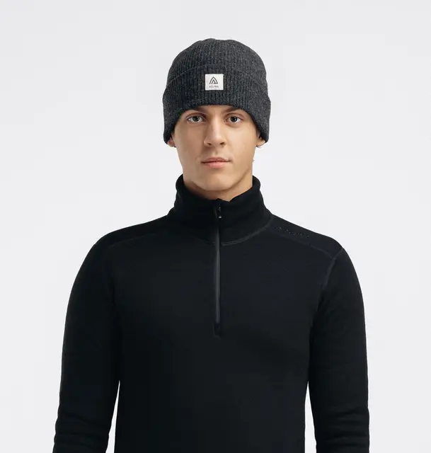 ReBorn Felted Beanie Dark Grey Melange Onesize 