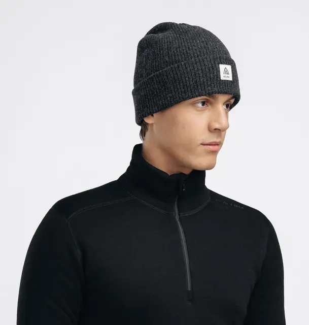 ReBorn Felted Beanie Dark Grey Melange Onesize 