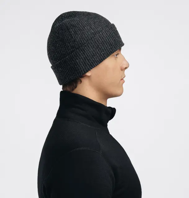 ReBorn Felted Beanie Dark Grey Melange Onesize 