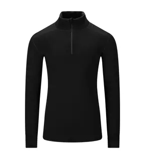 FleeceWool V2 Polo w/ zip M&#39;s Jet Black XS