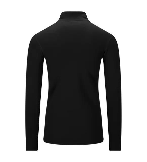 FleeceWool V2 Polo w/ zip M's Jet Black XS 
