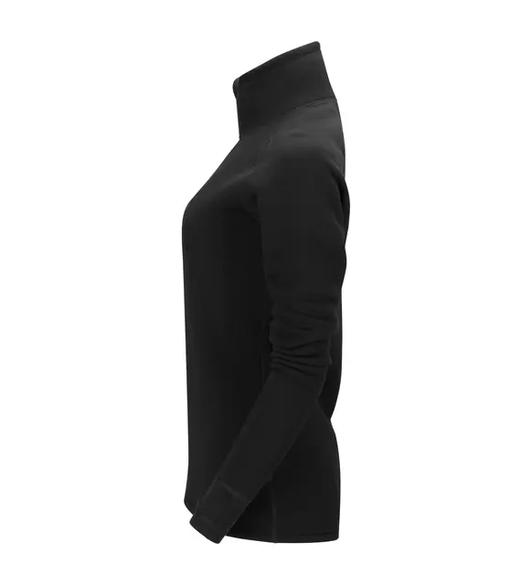 FleeceWool V2 Polo w/ zip M's Jet Black XS 