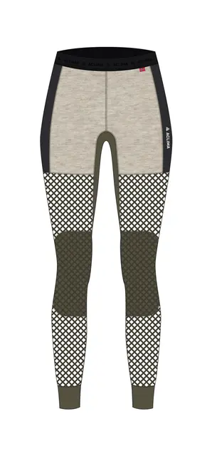 WoolNet Hybrid longs W's Tarmac/Beige Melange/Jet Black XS 