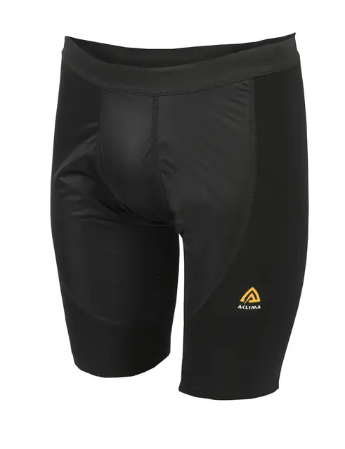 WarmWool shorts long w/windWool M's Jet Black S 