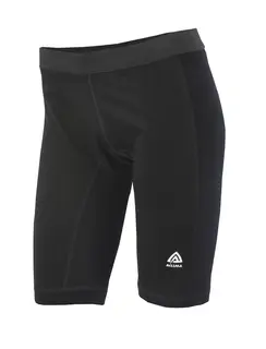 WarmWool shorts long w/windWool W&#39;s Jet Black 2XL