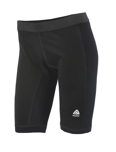 WarmWool shorts long w/windWool W's Jet Black 2XL 