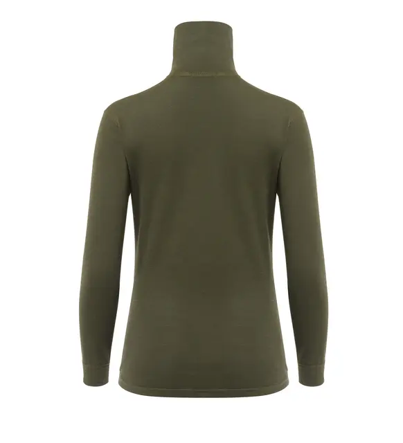 WoolTerry Polo W's Olive Night L 