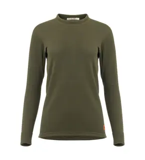 WoolTerry Crew neck W&#39;s Olive Night M