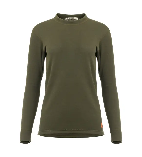 WoolTerry Crew neck W's Olive Night M 