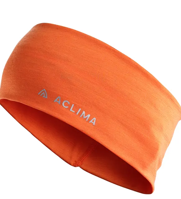 LightWool 140 headband Orange Tiger M 